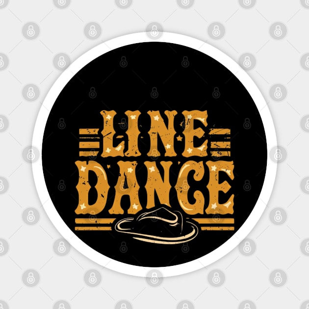 Line-dance Magnet by Funny sayings